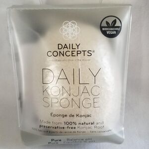 Daily Concepts Konjac Sponge Pure